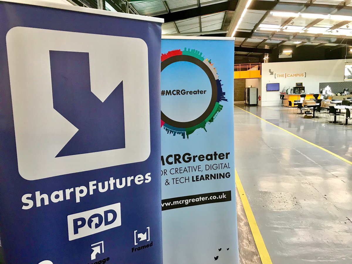 SharpFutures's tweet photo. We’re getting set up for @McrCoderDojo #47 here @sharpproject today - starts 11am 

💻 🎧🎹🎨🕹

#CoderDojo 🐝 https://t.co/YdLHCIeQAw