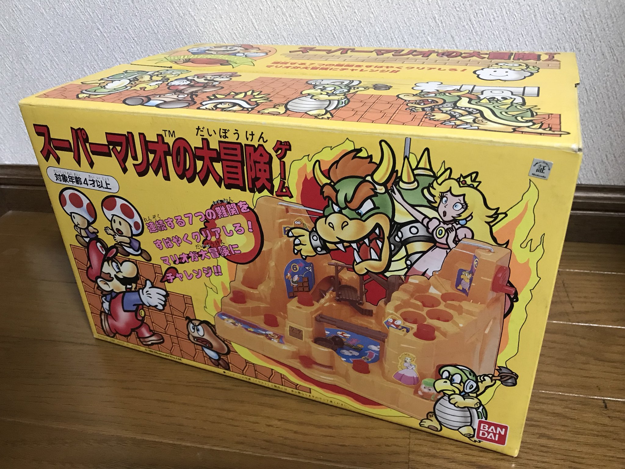 レトロゲーム好きの人 バンダイ スーパーマリオの大冒険ゲーム 制限時間内に7つの難関を素早くクリアしゴールを目指す スーパー マリオ 大冒険 この二つのワードを聞くだけでワクワク感がたまらない T Co Cvda5vvbeg Twitter