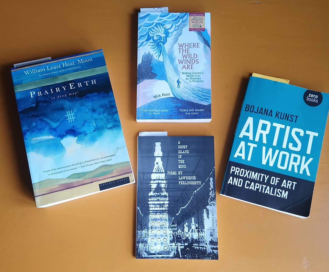 natteronyeah's tweet photo. Time for reading. Place for reading 📖☺ #greatbooks #delvingin
#roomwithaview #deepmap #wildwinds #artistatwork #coneyislandmind #poetry #artandcapitalism #lookingdown #alwaysworking #otherviews #williamleastheatmoon @underscrutiny #lawrenceferlinghetti @kunstbody #literarypaths https://t.co/P0bCXVFquT