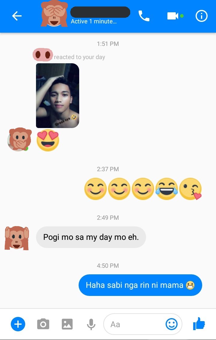 nazarenojules's tweet image. Nalasahan nya yung myday ko. #weird and #unexplainable