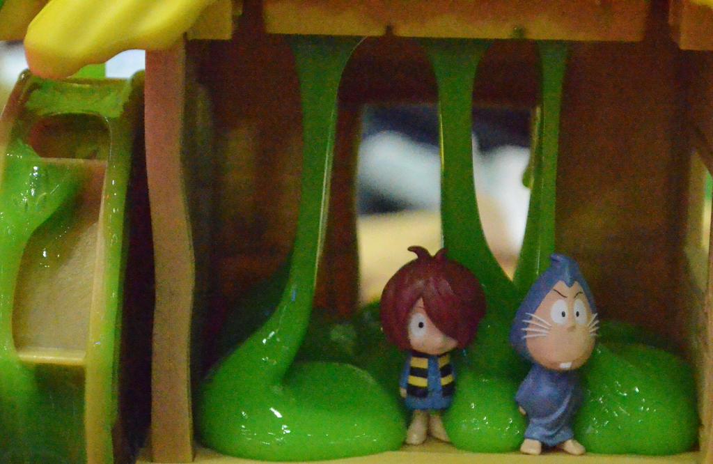 ひろしず No Twitter スライムであそぶんじゃ Dxゲゲゲハウス そんな場面 原作にもアニメにもないはず笑 でもピンチ感はハンパなく 意外と子供はハマるかも おもちゃショー18 バンダイ 鬼太郎