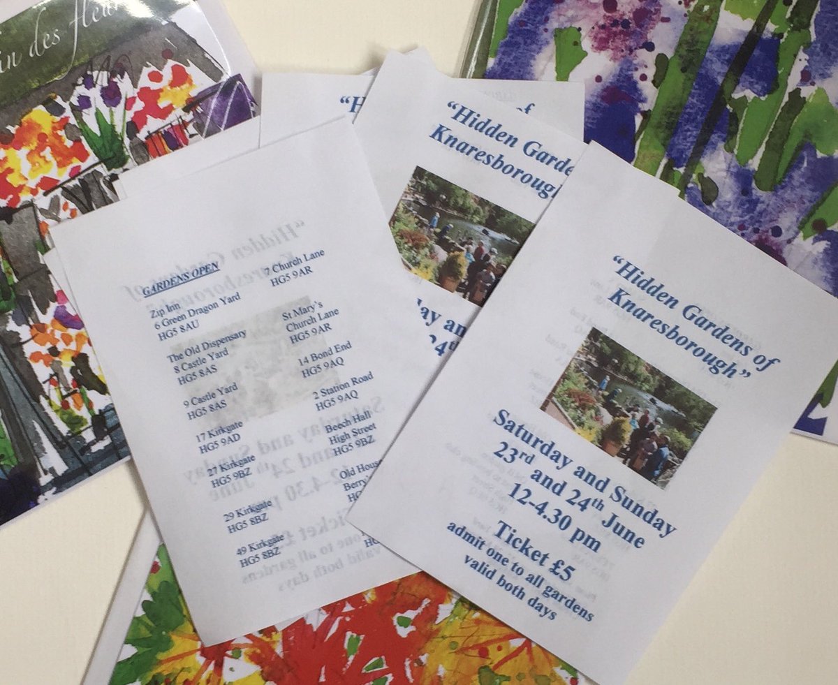 APlaceToMeet's tweet photo. Tickets for the Hidden Gardens of Knaresborough are available now from @artinthemill.
Tickets are valid for both days. Refreshments are available at some locations. What a lovely way to spend an afternoon in #Knaresborough
#compsoc via @A1Knaresborough https://t.co/5tpxa6Jqfc