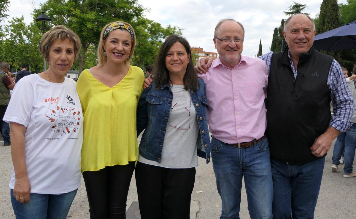 IsmaelAMAS's tweet photo. Gracias a los vecin@s q ayer quisieron tener 1 #InclusionExperience en la XXII jornada en #Móstoles, gracias tb a los voluntari@s, familias y representantes del gobierno municipal con @Noelia_posse a la cabeza, @Ganar_Mostoles y @ppmostoles. 👏👍Enjoy x compartir con @GrupoAMAS https://t.co/T2Cet11kIL