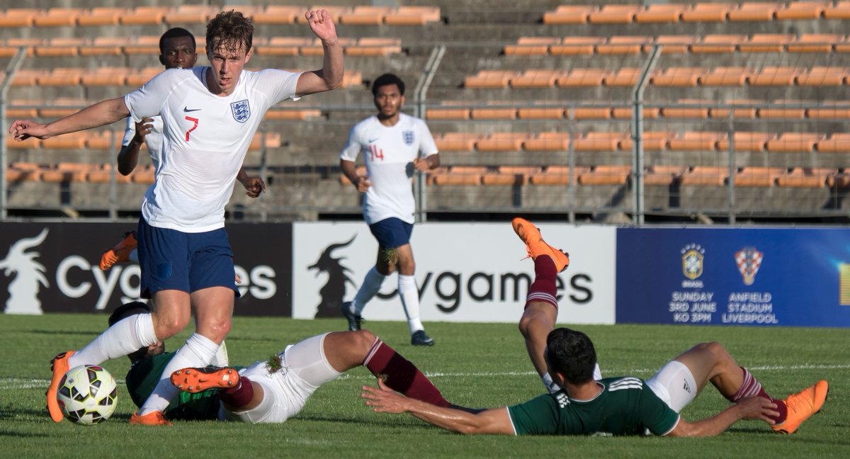 SkyFootball's tweet photo. 2016 🏆
2017 🏆
2018 🏆

@England U21s claimed their third successive Toulon Tournament title as they came from behind to beat Mexico 2-1 in Saturday's final: https://t.co/Q6gnDEDsuF https://t.co/Zdc896Bt9V