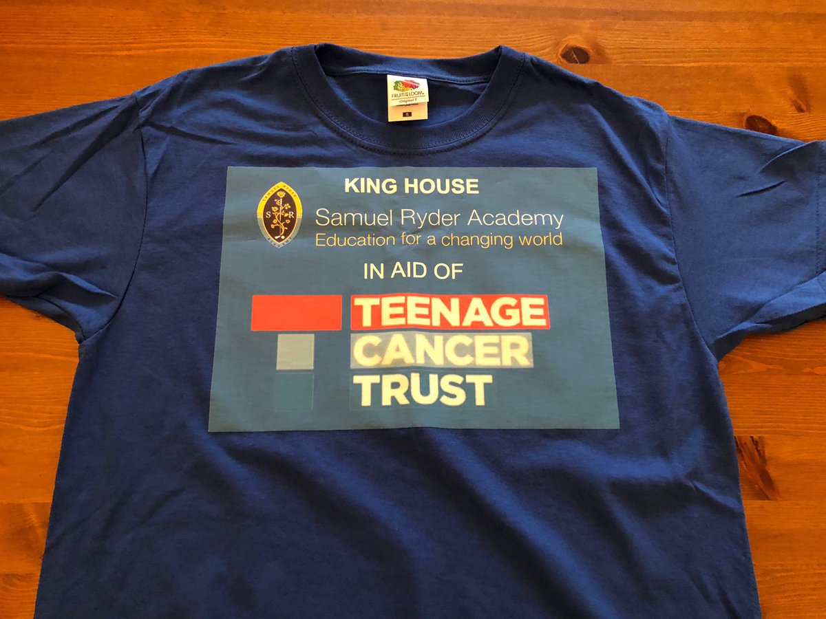 54 team t-shirts printed King House at St Albans Half Marathon. Raising money for ⁦<a href="/TeenageCancer/">Teenage Cancer Trust</a>⁩ Well done King House ⁦@SRASecondary⁩ ⁦<a href="/SRAPrimary/">SRA Primary</a>⁩