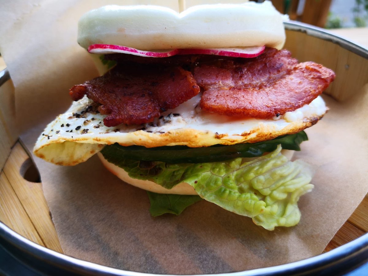 ViB_Bar's tweet photo. BAOS’ IN DA HOUSE. New on the menu. Breakfast: crispy bacon egg bao, Vietnamese egg omelette bao, duck bao. #vibbar #breakfastbao #vietnamesebao #duckbao #woolwich https://t.co/nhskGJN3su