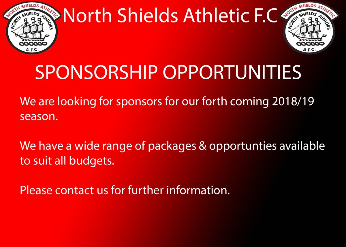 NorthShieldsAth's tweet photo. ****Sponsorship Opportunities****
Be a big part of this expanding team
Please RT https://t.co/S4tcfF4u0A