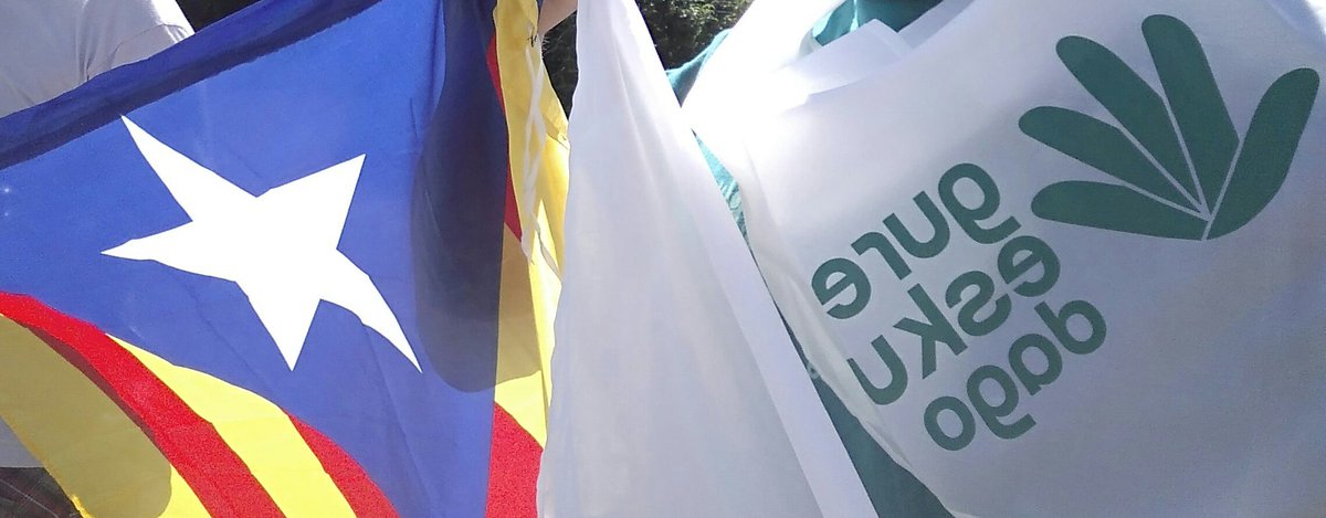 PanderetaZalea's tweet photo. #GizaKatea #BasquesDecide #88km https://t.co/799AEfBFPG