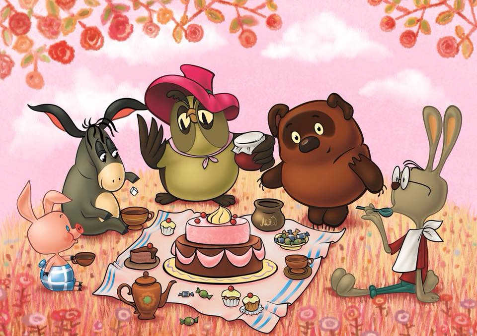 Герои винни пуха советского картинки