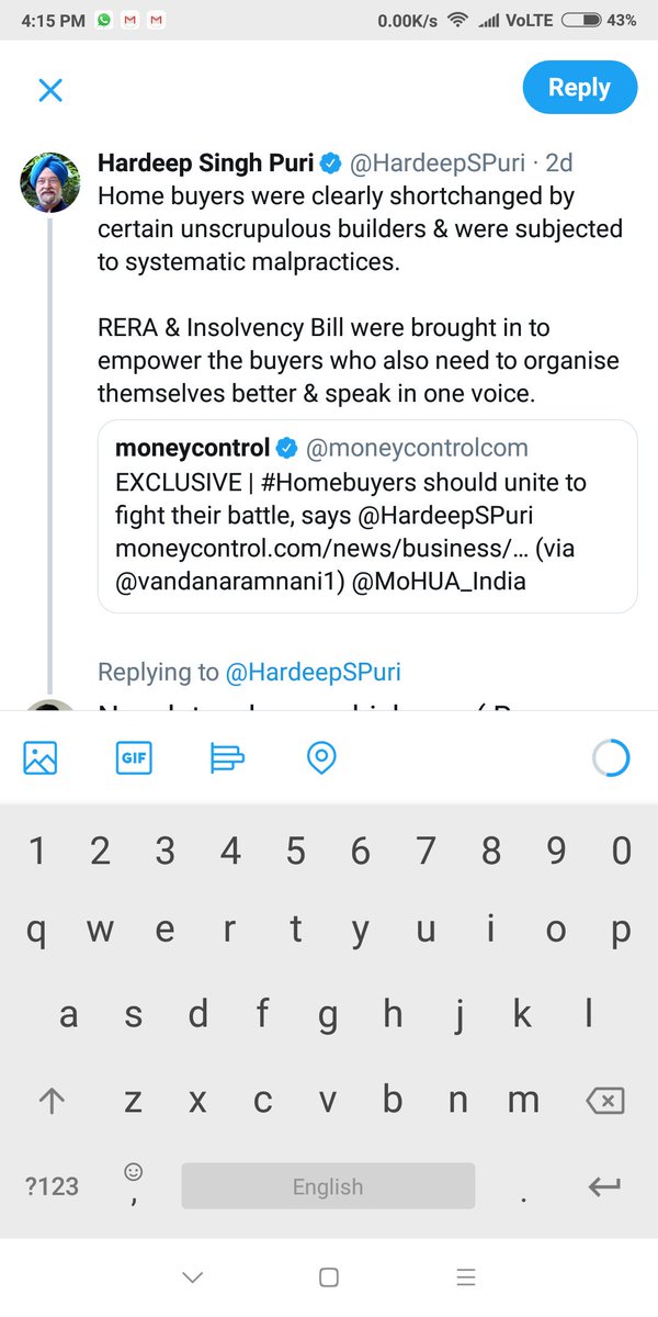 HarvenderA's tweet photo. @HardeepSPuri Now let us know which one( Rera or IBC) may help us 21k homebuyers to save our money fm chandra's of unitech who R enjoying in jail @MoHUA_India ,as U R determined to solve the issue of home buyers,let us know wt u need fm us, dharna at parliament street or in front of @PMOIndia https://t.co/foEZaZamBJ