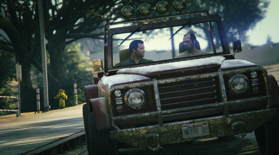 LAZLives's tweet photo. Old friends meet up.. #GTAV #LazEditorPics #GTA5 https://t.co/PtEG7IVzoa