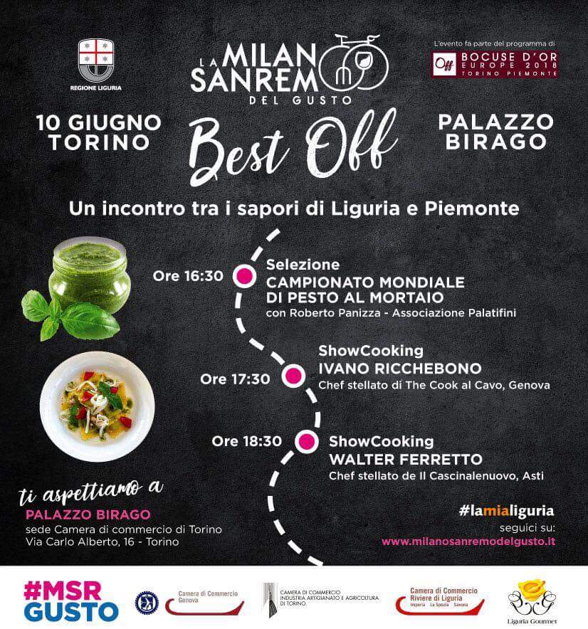 ireneprandi's tweet photo. Quasi pronti alla partenza! #msrgusto oggi a Palazzo Birago per #BocuseOFF con #lamialiguria vi aspettiamo! @alessandra https://t.co/ECeUxtgRlG