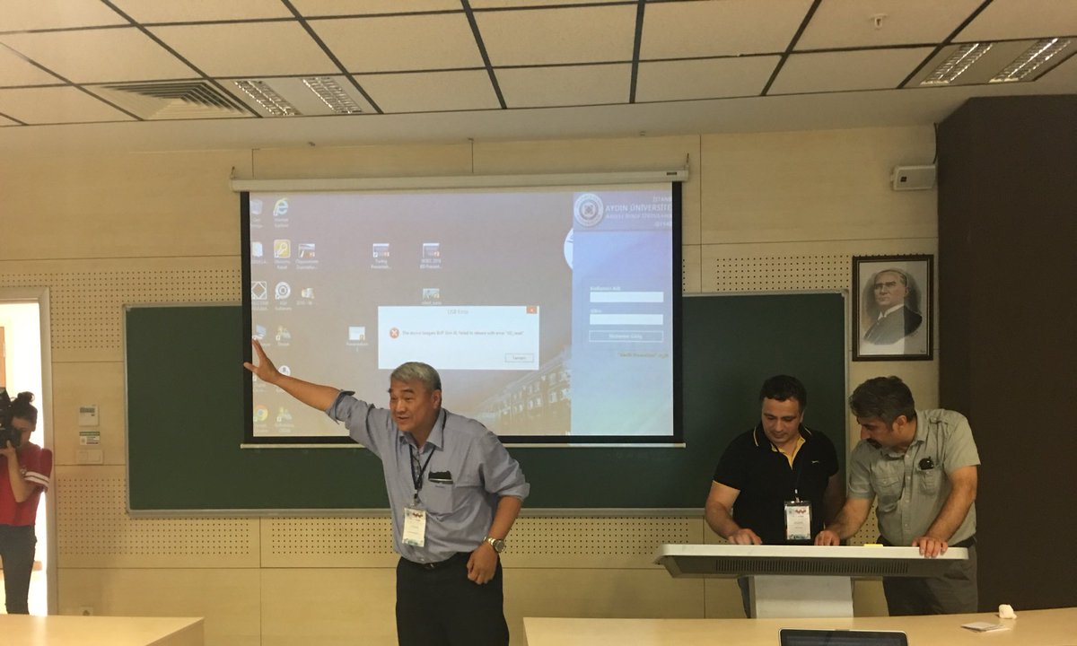 EgitimIau's tweet photo. Dr. Janchaı Yıngprayoon'un kapanış konuşması #WSEC2018 #WorldStemEducationConference https://t.co/Yel368Gi22