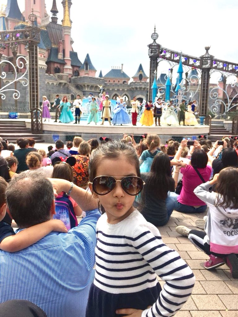 To HELL with fitness and calories. Daddy, Daughter, Donald and Disneypark...all Divinity #Paris #summerholidays