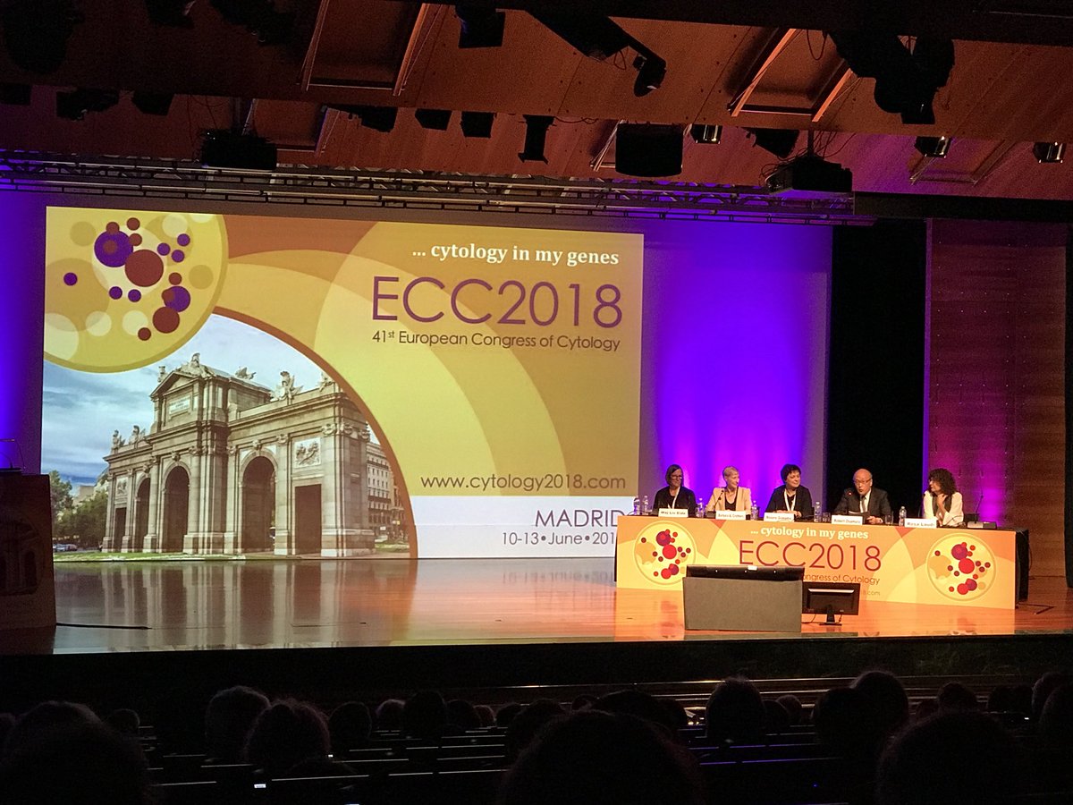 techcyte's tweet image. #techcyte at the #ECC2018 European Cytology Congress in Madrid
