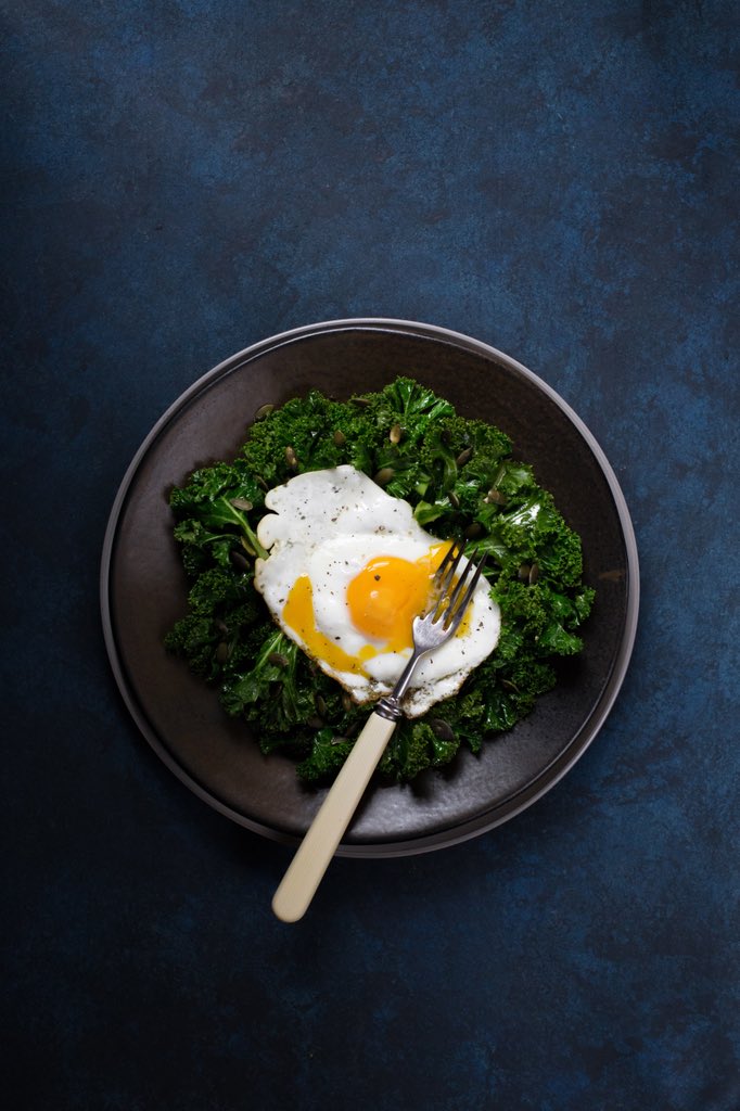 EDANDADPHOTO18's tweet photo. How do you like your eggs in the 
morning? Fried with sautéed kale and 
sunflower seeds... the next image is 
from food-stylist @xeniacobbphotog as 
part of her ongoing exploration into 
food styling in editorials. https://t.co/esVr6xz02l
