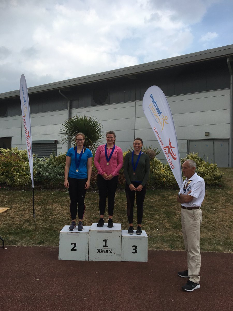 NickRidgeon's tweet photo. Congratulations to Northern Discus medalists @_sophlittlemore ๐ฅ Christina ๐ฅ and Jemma ๐ฅ#PBCity #SuperSophie #Discus #Throws https://t.co/mfJz0KMZiZ
