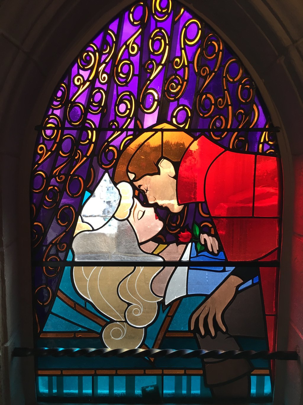 Ziggy Knows Disney on X: The stained glass in Sleeping Beauty