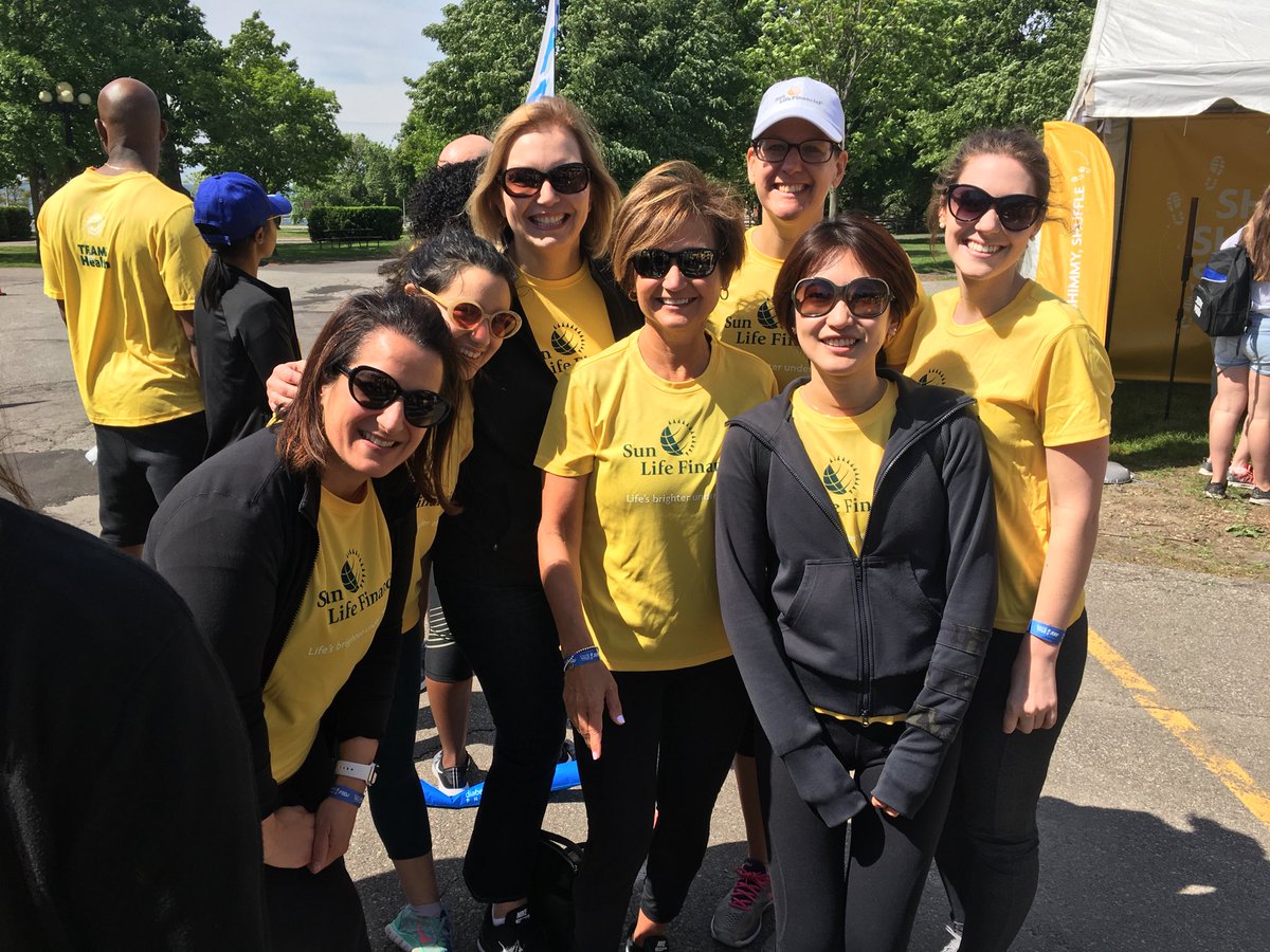 annapetrole's tweet photo. ⁦@SunLifeCA⁩ JDRF Walk to Cure Diabetes. #SunLifeWalk ⁦@sylmorets⁩   HR Strong!!👊🏼 https://t.co/YExk9WCvNb