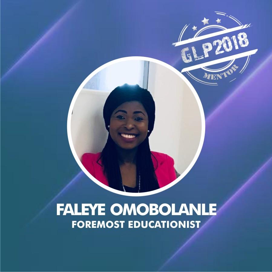 glp_ng's tweet photo. Faleye Omobolanle, foremost Educationist in the educational industry for about 10 years, is another #GLP2018 mentor. 

Omobolanle's ultimate desire in life is to ensure that young people/children are supported and motivated to achieve their full potentials. https://t.co/6hlQmtqzk2