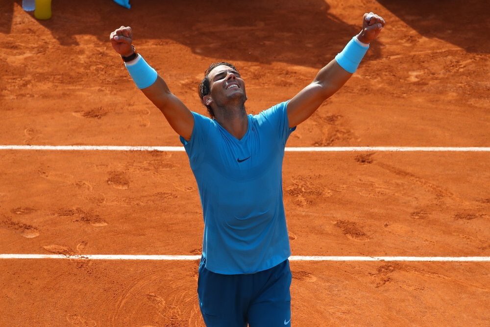 JamesMelville's tweet photo. Rafael Nadal has now won the French Open a staggering 11 times. That’s 5 more French Open titles than any other player in the men’s open era. 

2005 🏆 

2006 🏆 

2007 🏆 

2008 🏆 

2010 🏆 

2011  🏆 

2012 🏆 

2013 🏆 

2014 🏆 

2017 🏆 

2018 🏆 

#FrenchOpen #Nadal https://t.co/RhSewqnQ6j
