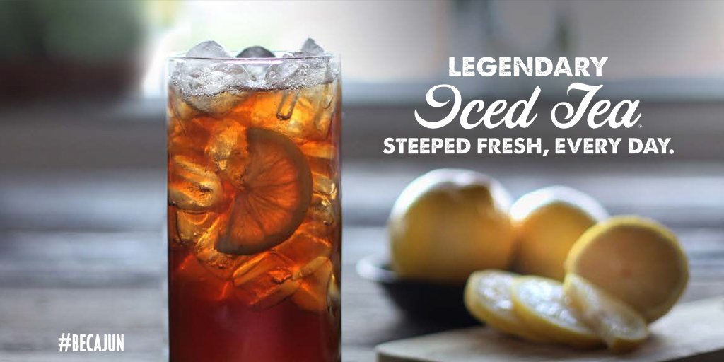 becajun's tweet photo. You, me & tea! #LegendaryIcedTea #NationalIcedTeaDay #ItsBoTime #BeCajun https://t.co/j5lX2LltxB