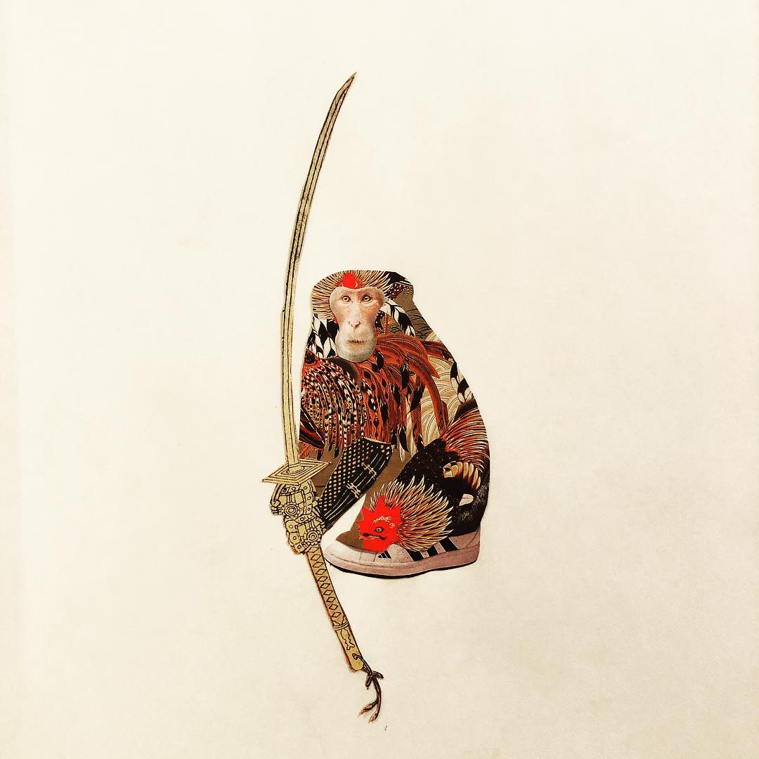 MilkStudios's tweet image. Check out collage artist #kiliman_jah_low_works whose mixed media creations brings scrapbooking to the next level.