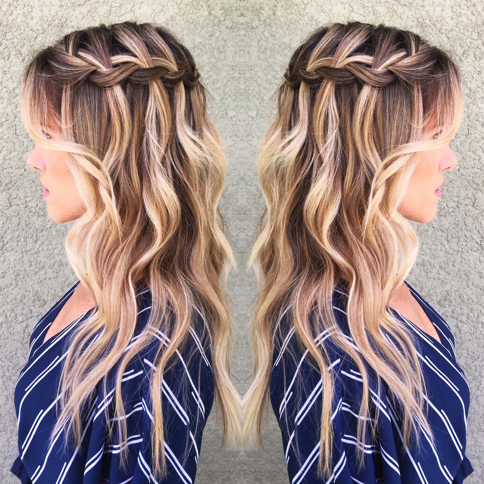 Beach Waves Hairstyle
