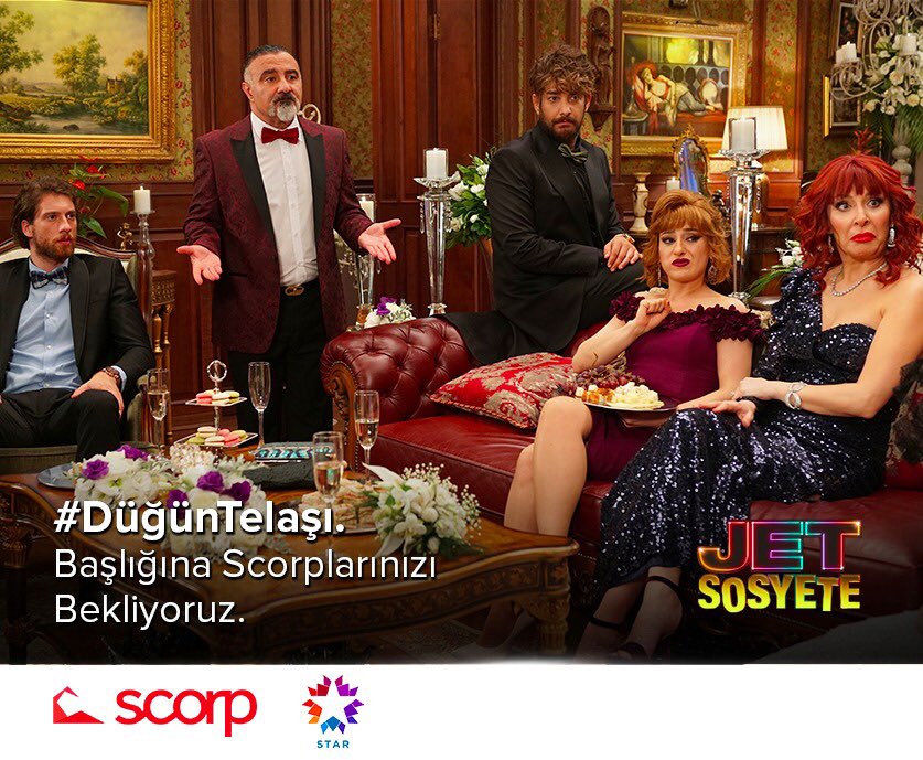 Scorpapp2015's tweet photo. #DüğünTelaşı güzeldir diyordu Scorper! @startv #JetSosyete https://t.co/7Of72meokz