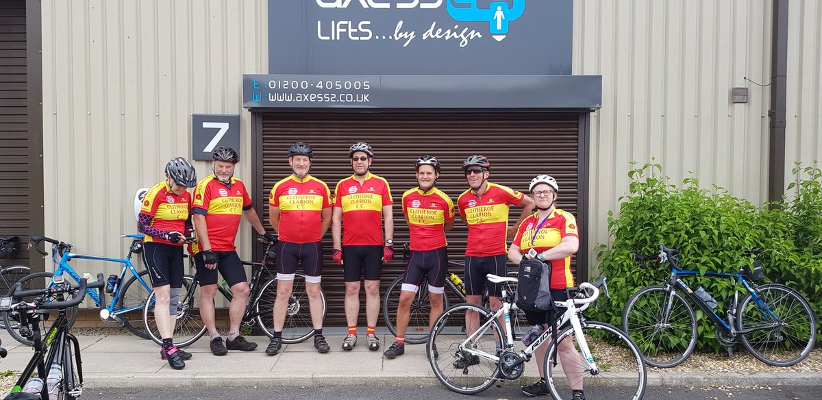 Clitheroe Clarion at this year's Ribble Valley Ride. Thanks to the organizers and all involved for making it a brilliant sportive.