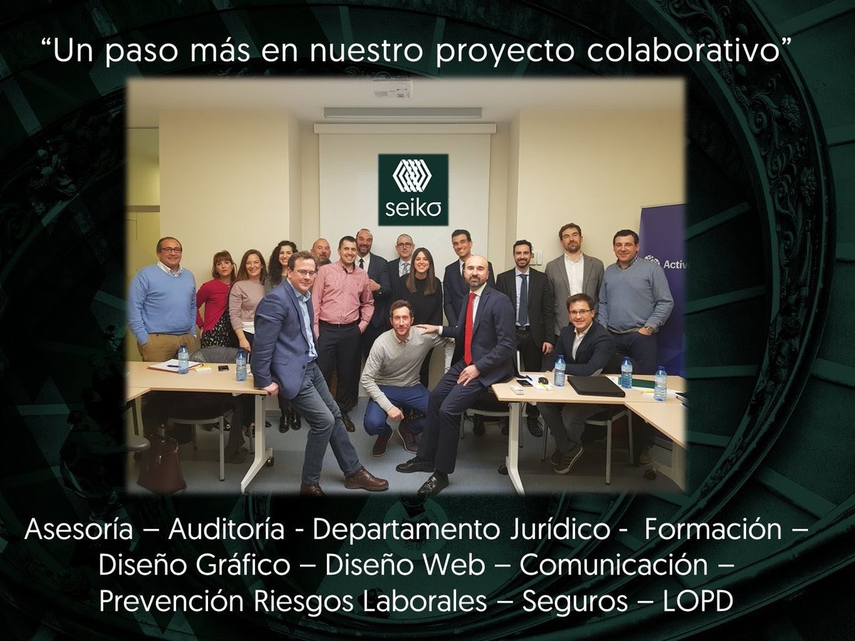 SeicoAsesores's tweet photo. 👉 #SeikoInforma
🤲 "Un paso más en nuestro Proyecto Colaborativo"
🖇️ https://t.co/Dd07DPAcdS
👌 #WebSeikoAsesores 
👨‍👩‍👧‍👦 Proyecto Colaborativo 
➕ "Contigo somos más" https://t.co/UpYRMTFTqN