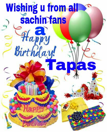 Birthday Wishes Of Sachinist 2k18 Twitter