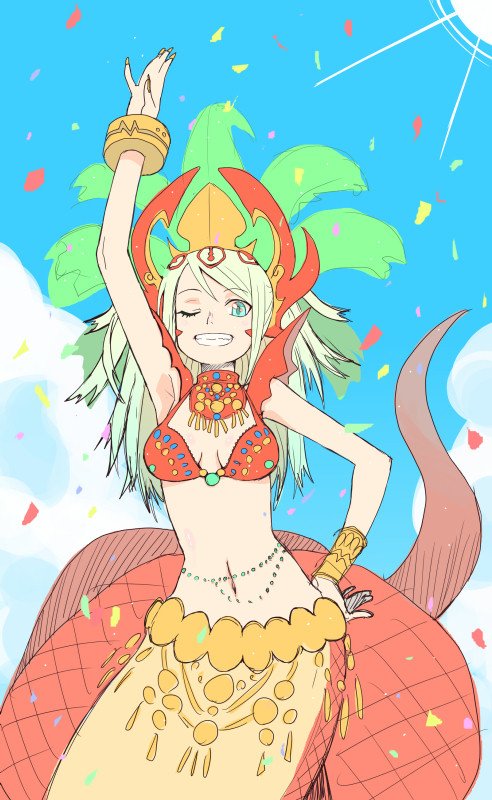 @aoiskyheart 私は衣装チェンジより、オリジナルな服装をさせたい派!(衣装チェンジも好きですが! 