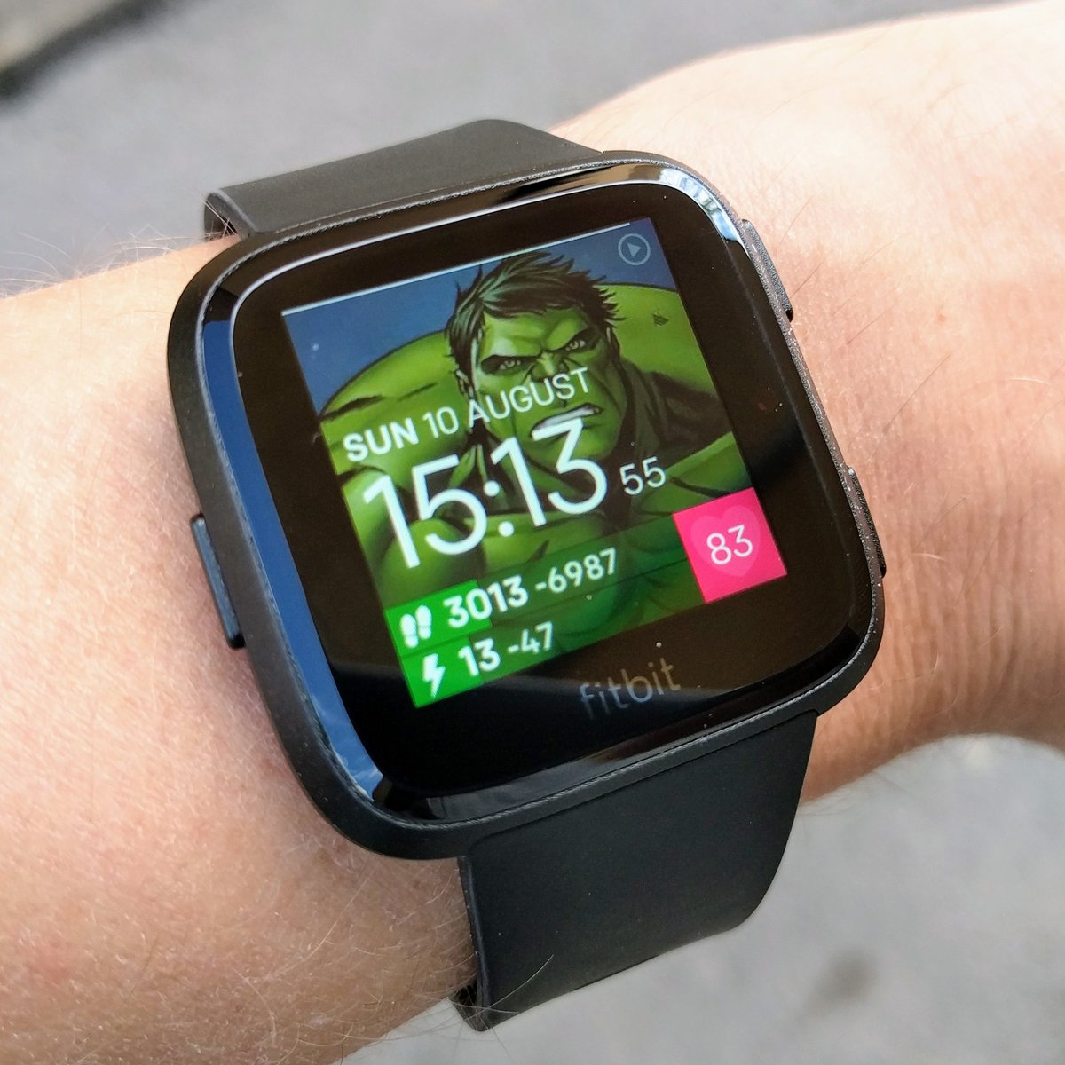 supeerbcom's tweet photo. Found my power animal and took him for a walk. #Smarty2 #made4fitbit #fitbitversa https://t.co/eaiAoDcLaV