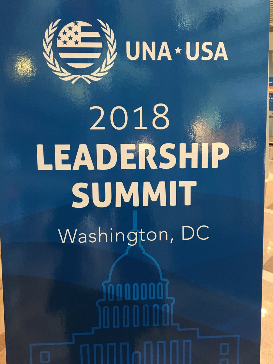 GonzalezDinora6's tweet photo. In Washington DC attending the 2018 UNA-USA Leadership Summit. Representing @Thunderbird at the Ronald Reagan Building and International Trade Center. Hope to see you there! #Tbirdlife #Tbirdnetwork https://t.co/5Wj3Q2sTC5