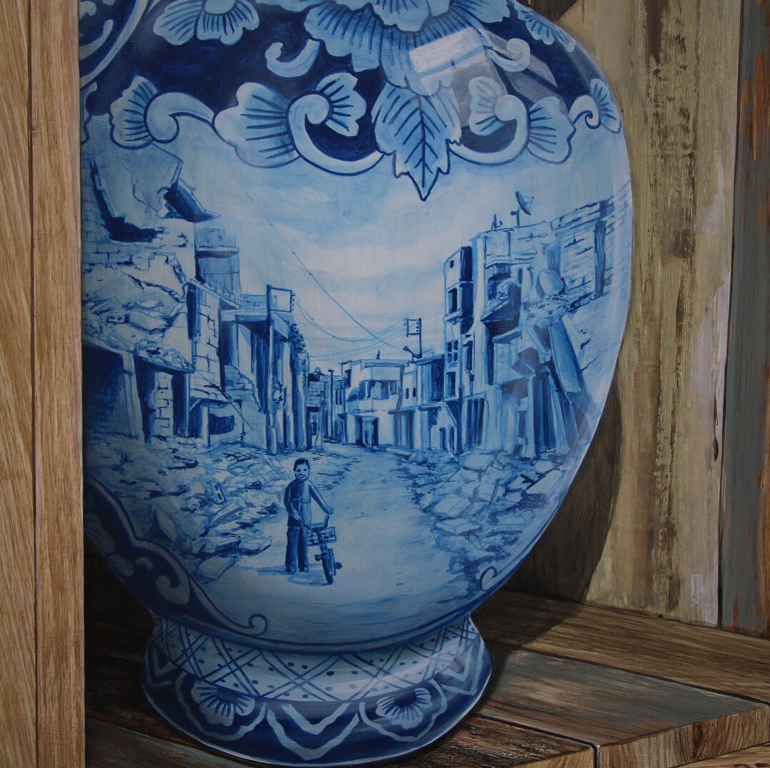 leonkeer's tweet image. ‘Heritage’ acrylic painting on show @ThinkspaceArt Booth B03 @SCOPEArtShow Basel 🇨🇭#scopebasel2018 #thinkspacegallery #heritage