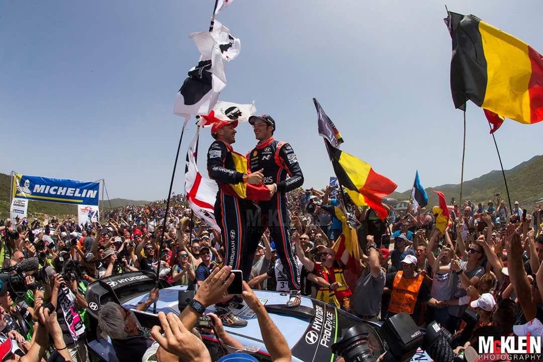 Enhorabuena <a href="/thierryneuville/">Thierry Neuville</a> y <a href="/nicolasgilsoul/">Nicolas Gilsoul</a> impresionante trabajo
<a href="/HMSGOfficial/">Hyundai Motorsport</a> ¡¡Congratulations!!
<a href="/HCompeticion/">Hyundai Competición</a> <a href="/Hyundai_Italia/">Hyundai Italia</a>