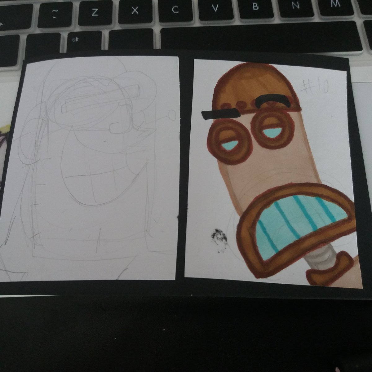 LaptopGeek92's tweet photo. Let's do the Time Squad again... WIP for day 10 of Toon June #toonjune #timesquad #larry3000 #tuddrussel 
@ComixCentral https://t.co/Kz4gIWb9Zp