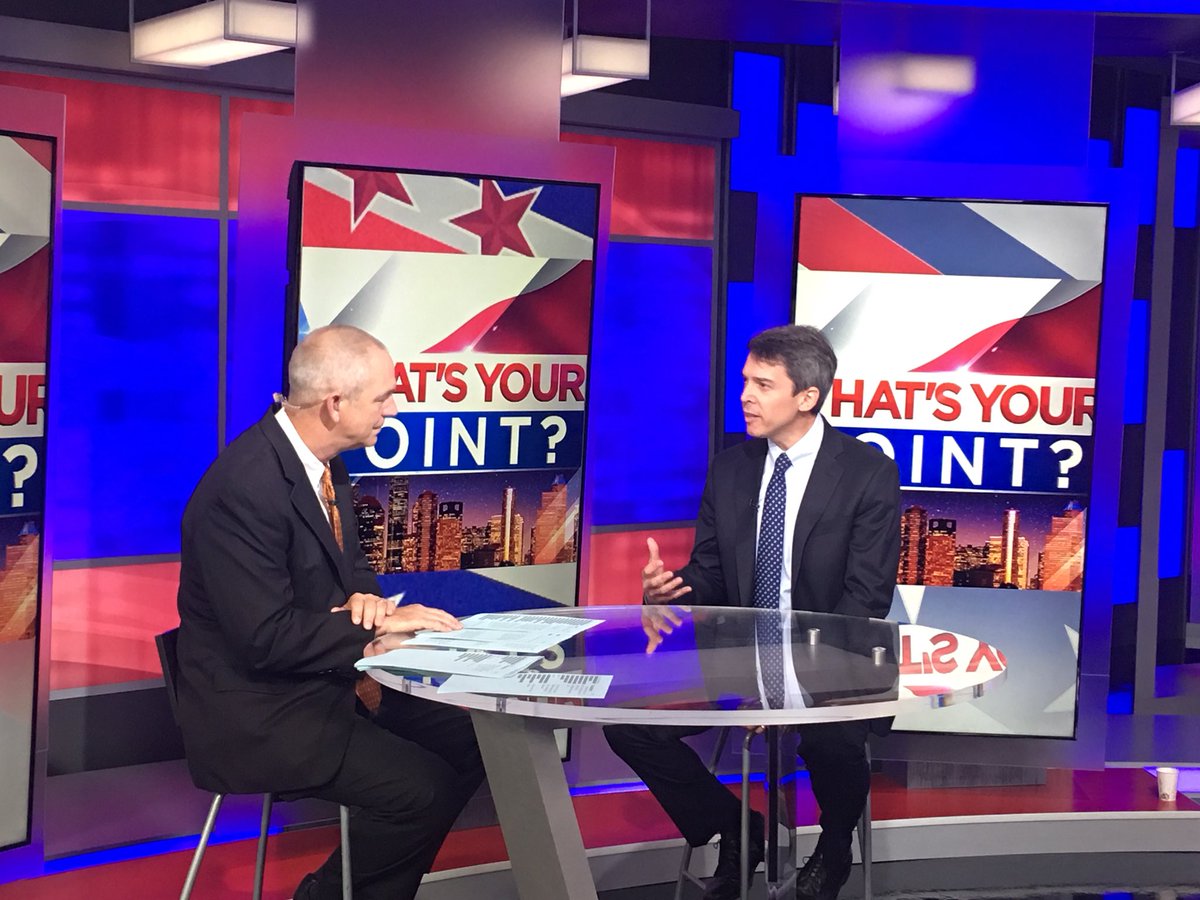 Librotraficante's tweet photo. .@toddlitton is live on “What’s Your Point?” #wyp @FOX26Houston @GrooganFox26 #NoWall https://t.co/VeQm3TwXBE