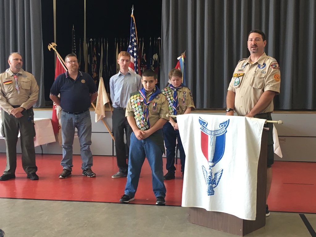 KESMustangs's tweet photo. So proud to see Nizam Youness receive his Eagle Scout honor today for the work he did here at KES building our chess board. https://t.co/rqHXBUijK4