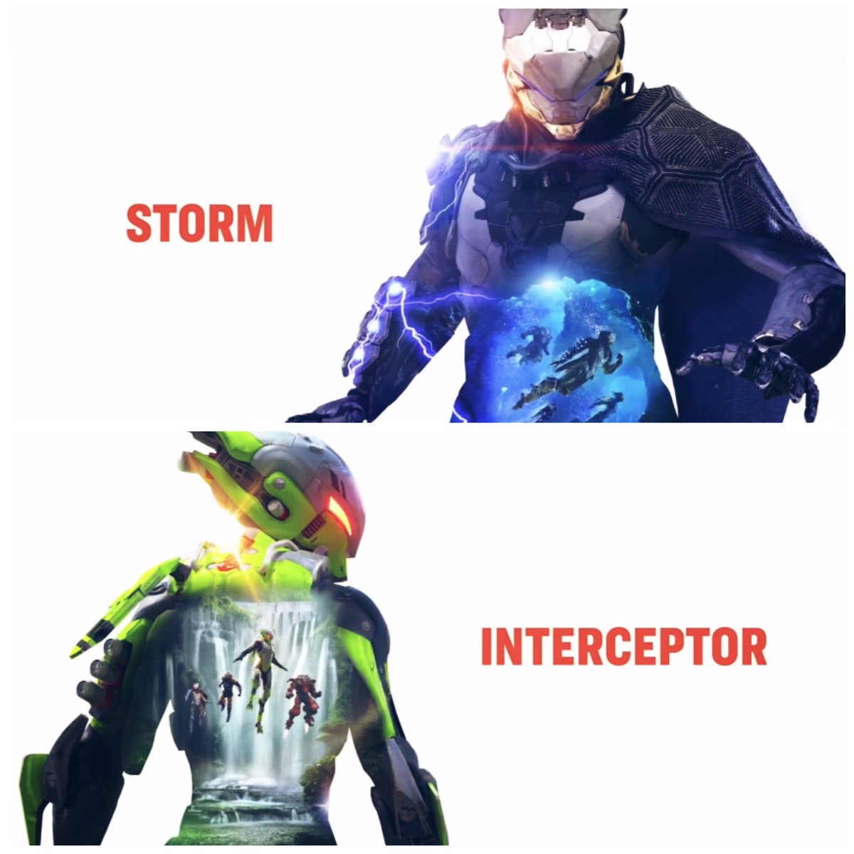 ALadyMage's tweet photo. #TeamStorm and #TeamInterceptor for me I think...Rogue and Mage!!! #AnthemGame @anthemgame @bioware https://t.co/8KqFebZ6sm