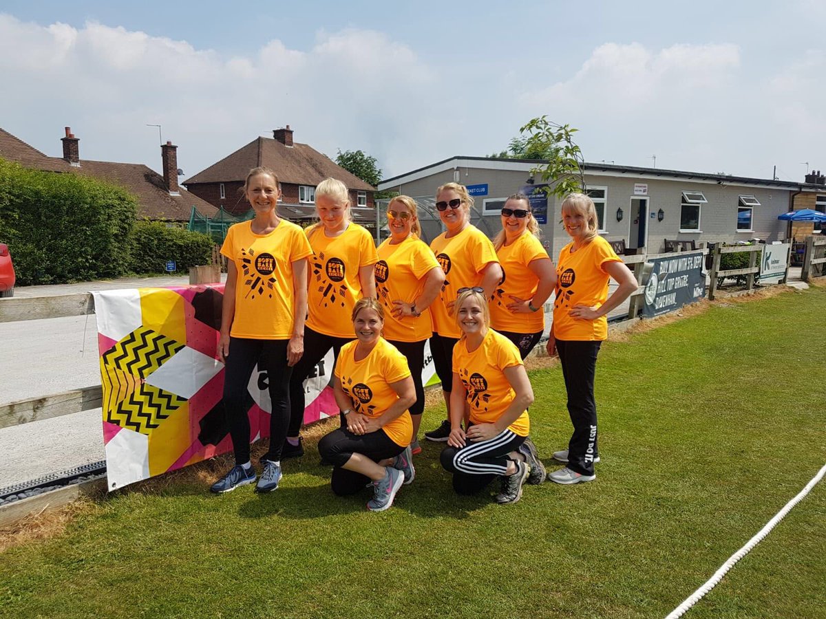 UptonCC's tweet photo. Upton ladies looking resplendent in their new shirts at ⁦@davenhamcc⁩ for softball tournament https://t.co/zN5qqwSsPq