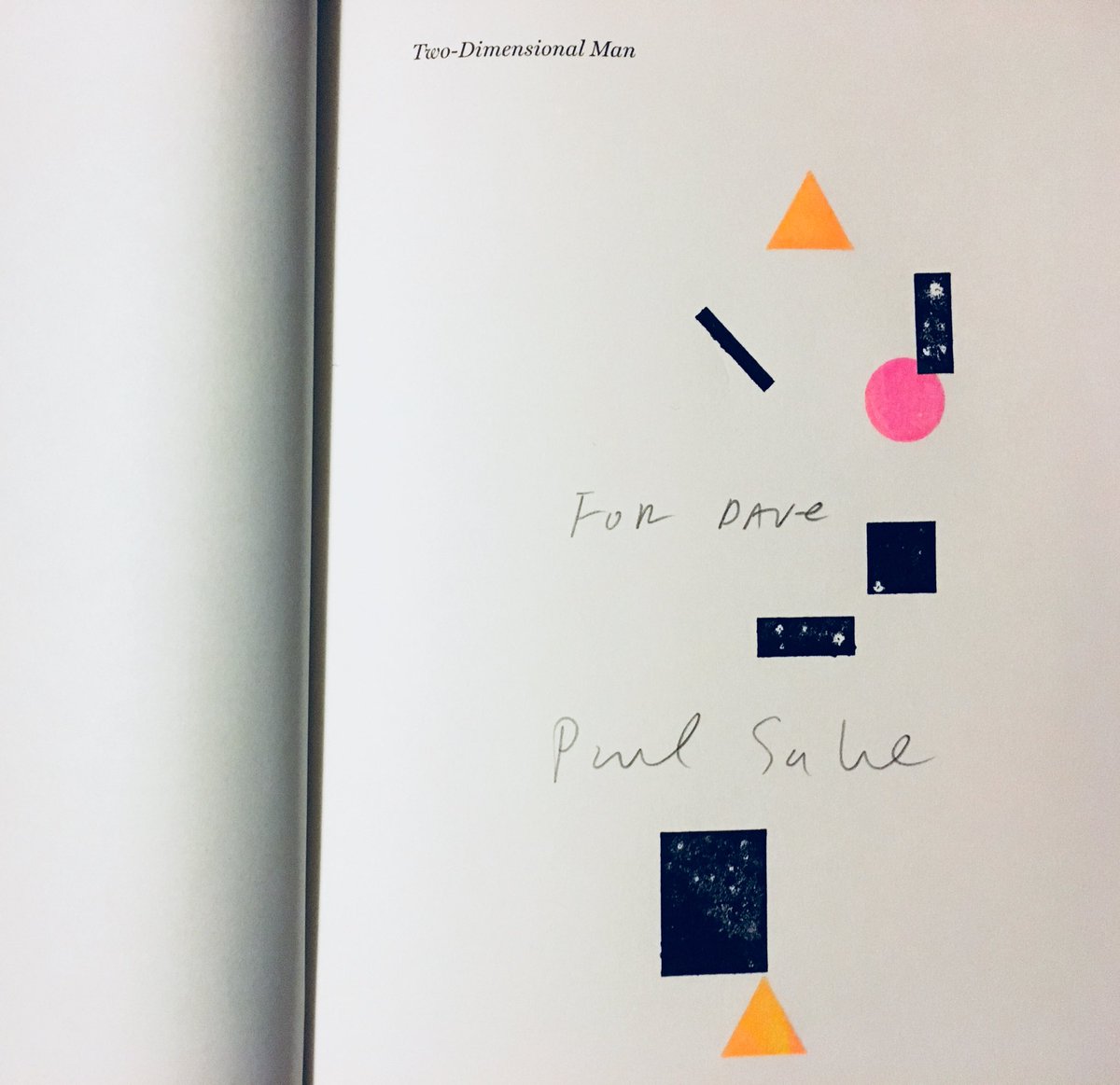 DavidGorhamDsgn's tweet photo. The #twodimensionalman in 3D at @ICAinBOSTON on Thurs. Thanks @psahre for the inspiring talk and taking the time to chat a bit during the book signing. An awesome night!
.....
#goodread #getthisbook #aiga #aigaboston #designlecture #icaboston #graphicdesign #boston https://t.co/NAWy0gamsn
