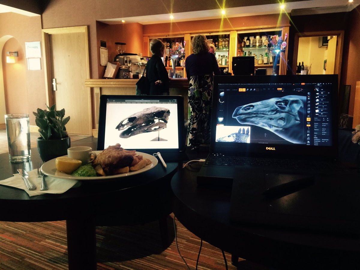 Working mobile today <a href="/HellidonLakes/">HellidonLakes</a>. #dinosaurs #stegosaurus #study #jurassicjune⁠ ⁠ #anatomy #creature