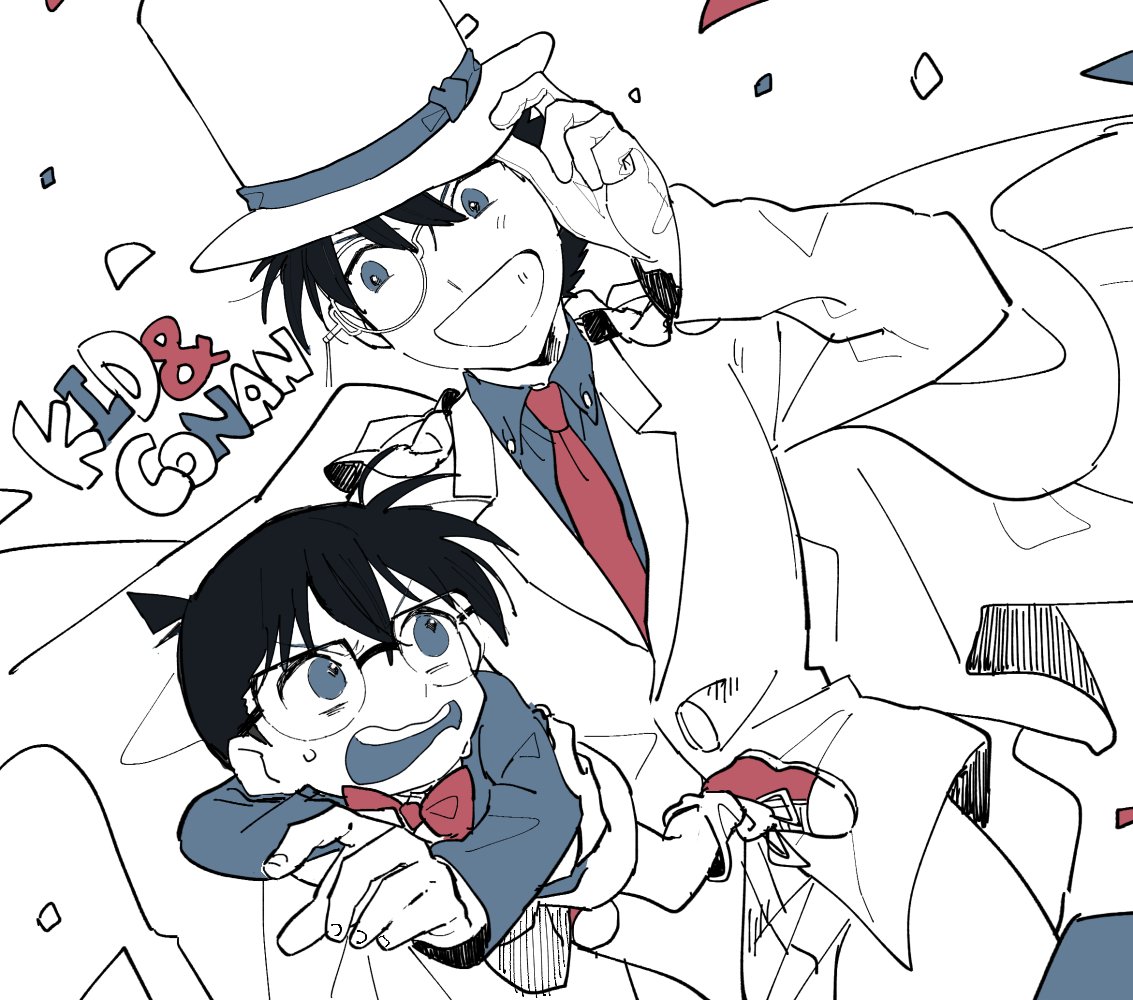 キッドとコナンです #リクエストボックス 