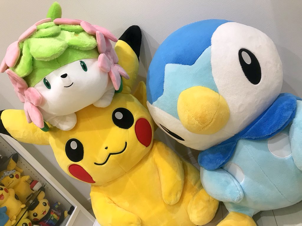 Twitter 上的 ヒノッチ Megadiapika お花満開なシェイミちゃんぬいぐるみ初登場できゃわなのでオススメでしゅー Twitter
