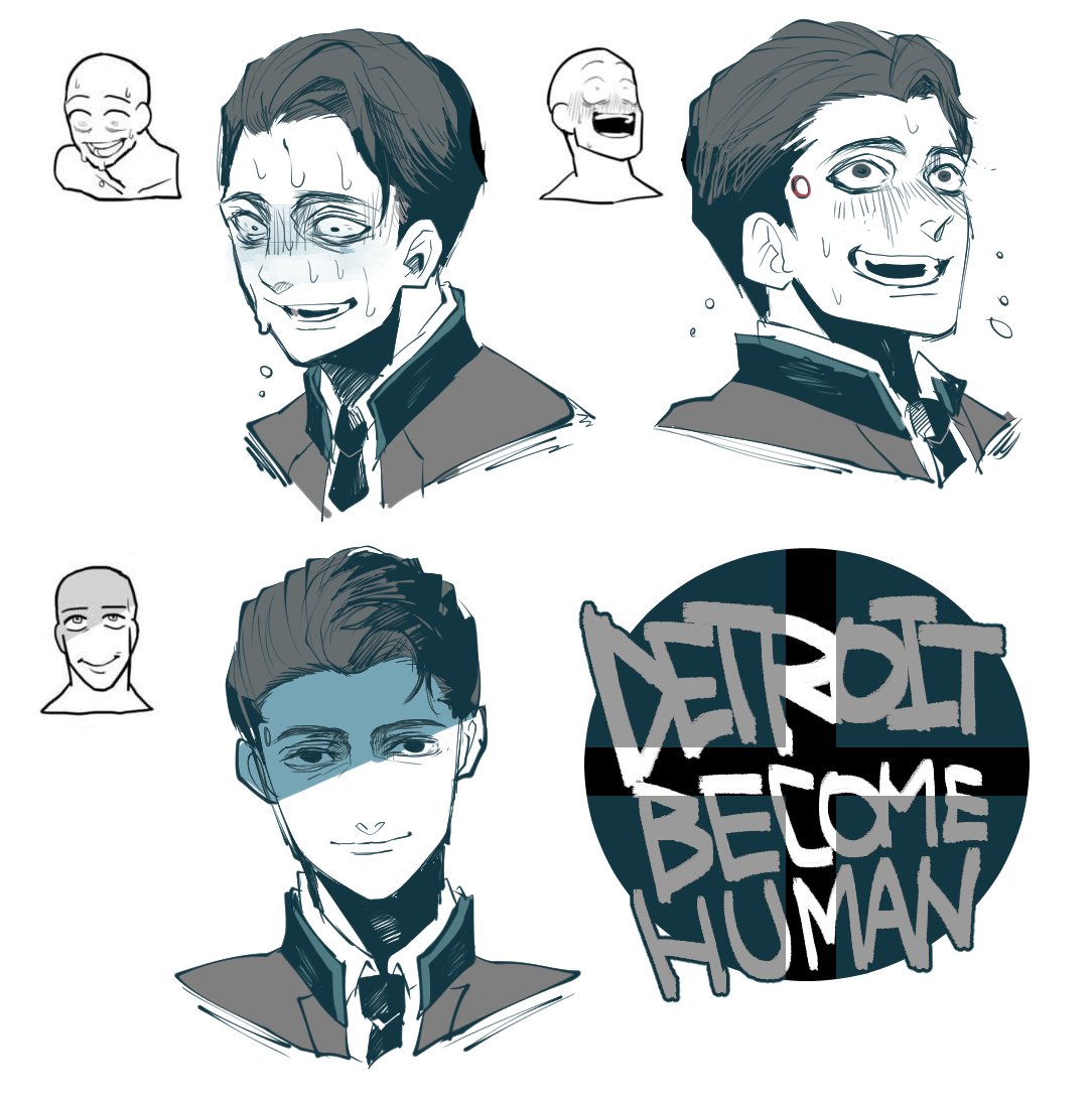 【微腐】DETROIT・・・
(1枚目トレス2枚目テンプレお借りしました) 