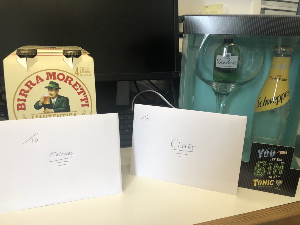 Team recognition today at L1 to say thank you to Michael &amp; Claire for going above and beyond to support team through a busy few weeks whilst taking on extra shifts. You guys are BRILLIANT! #inthemoment <a href="/alison257/">9alison ryan</a> <a href="/walmsley_andrea/">Andrea Massey</a> @MidlandssolusPi