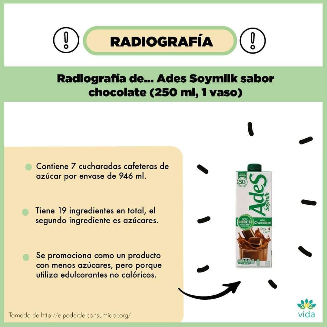 Si alguna vez pensaste que esto era muy saludable, te cuento la verdad 🙄 #lechedesoya#ades