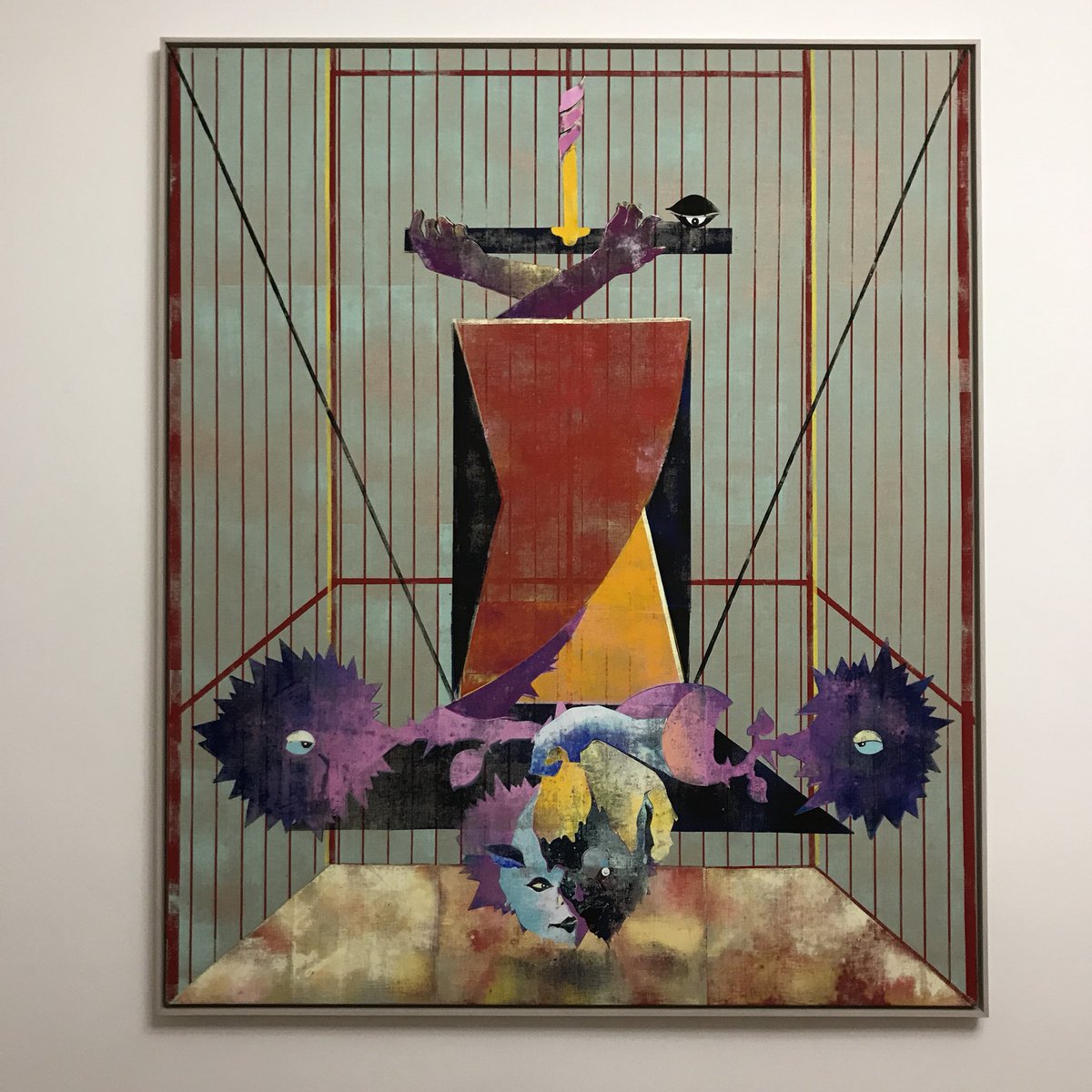 The_Hypersigil's tweet photo. Gert &amp; Uwe Tobias at CFA Berlin #cfaberlin #exhibition #painting #berlin #ausstellung #gert&amp;uwetobias https://t.co/XmbhmaHe23